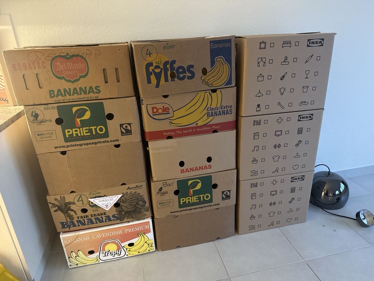 Cartons: Umzugskisten – D'occasion à Männedorf par Raffaela-123