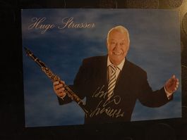 Hugo Strasser - handsignierte Autogrammkarte 🎶