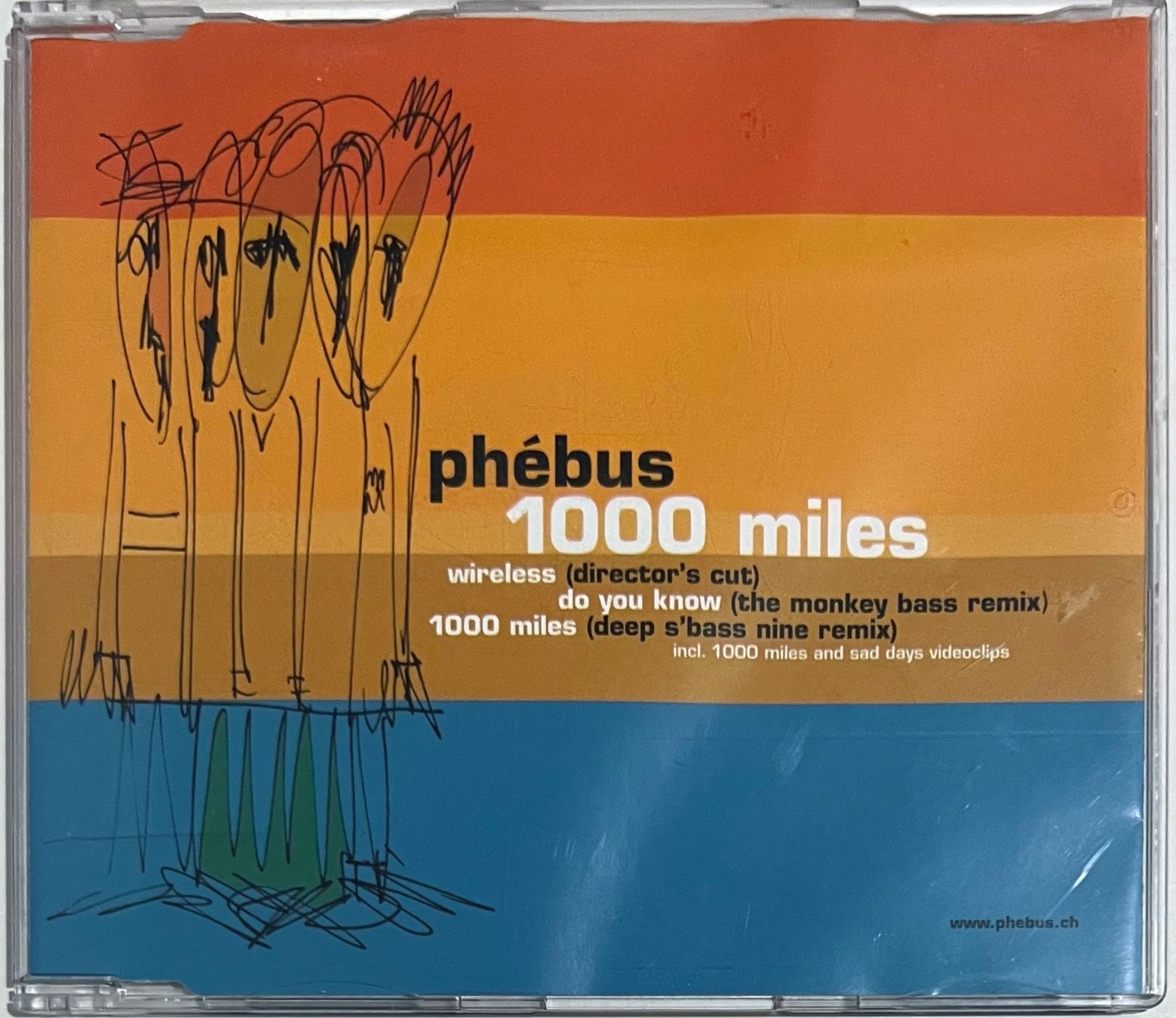 CD: Phébus – 1000 Miles – Usato da Martigny venduto da jereq