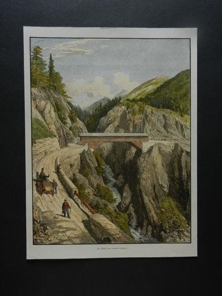 Stiche: Russein Tobel Brücke – Gebraucht aus Risch von Rischli15