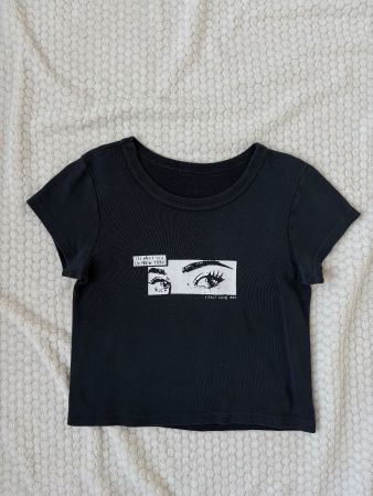 tshirt noir Brandy Melville