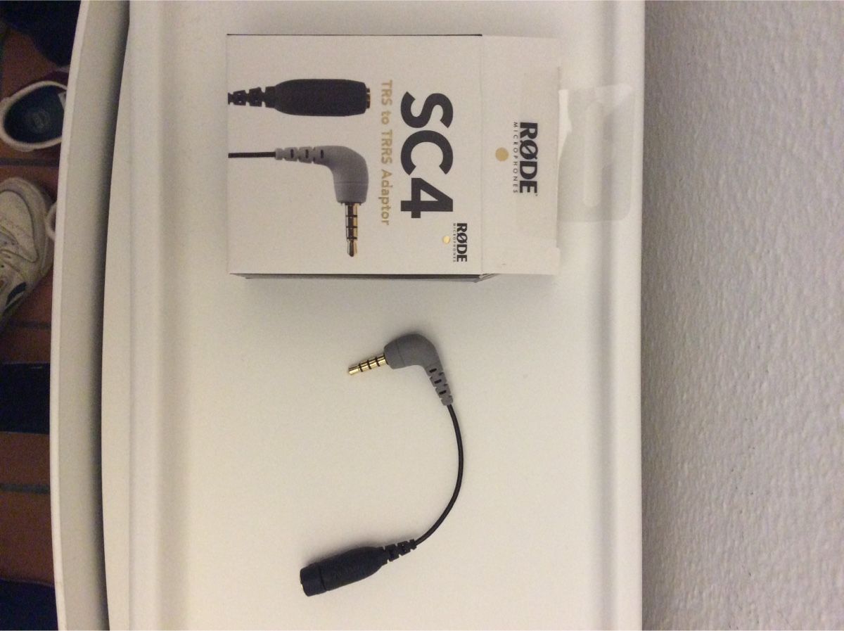 Unità & Adattatore: Rode TRS zu TRRS Adapter – Nuovo e nell'imballaggio originale da Zürich venduto da sum_995w