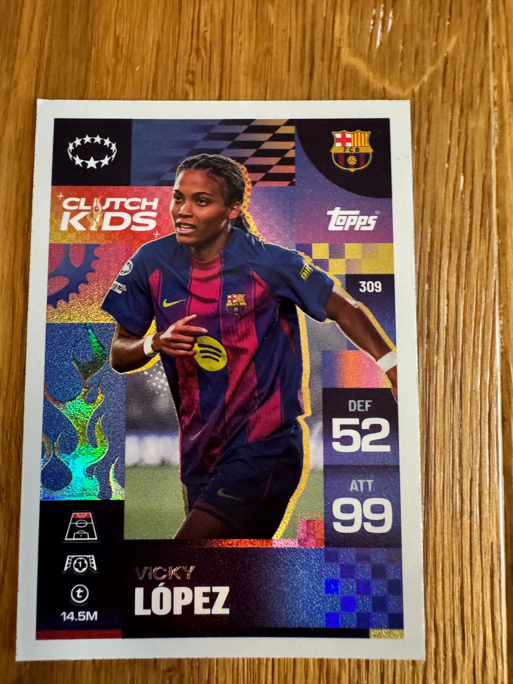 Topps Sammelbilder & Trading cards: Match Attax Vicky Lopez – Gebraucht aus Schötz von PetraB05