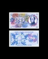 20 Franken Banknote Schweiz Serie 5 (Replica)