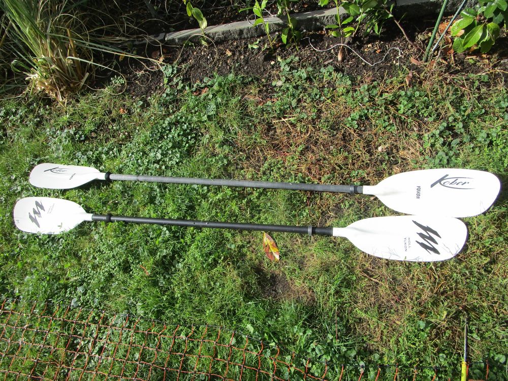 2 KOBER Doppelpaddel teilbar 215cm und 220cm 1100g | Kaufen auf Ricardo