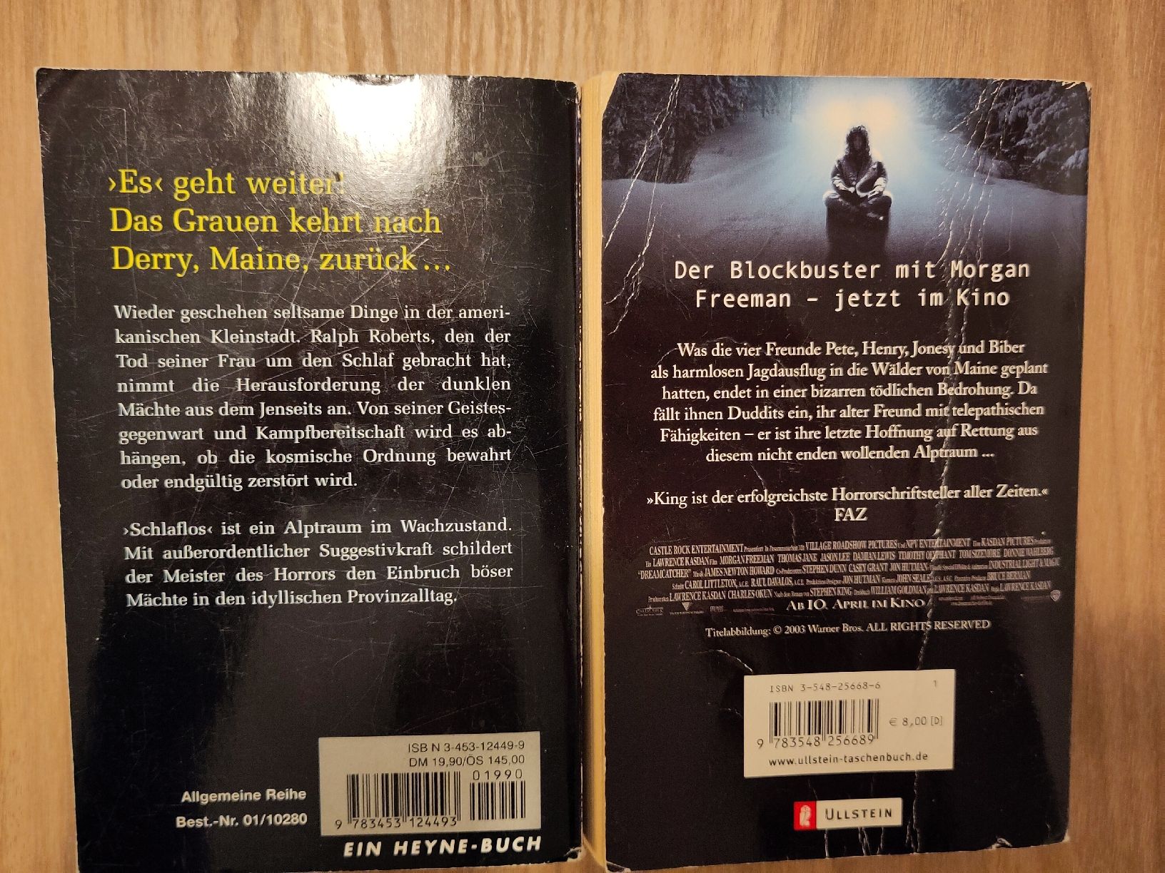 Libri: Stephen King, Schlaflos und Dreamcatcher, Deutsch – Usato da Schmitten FR venduto da Dennu 1
