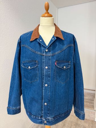 Levi’s Premium Western Shorthorn Denim Jacke Gr. L - Selten