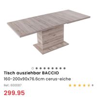 Tisch Esstisch ausziehbar Baccio