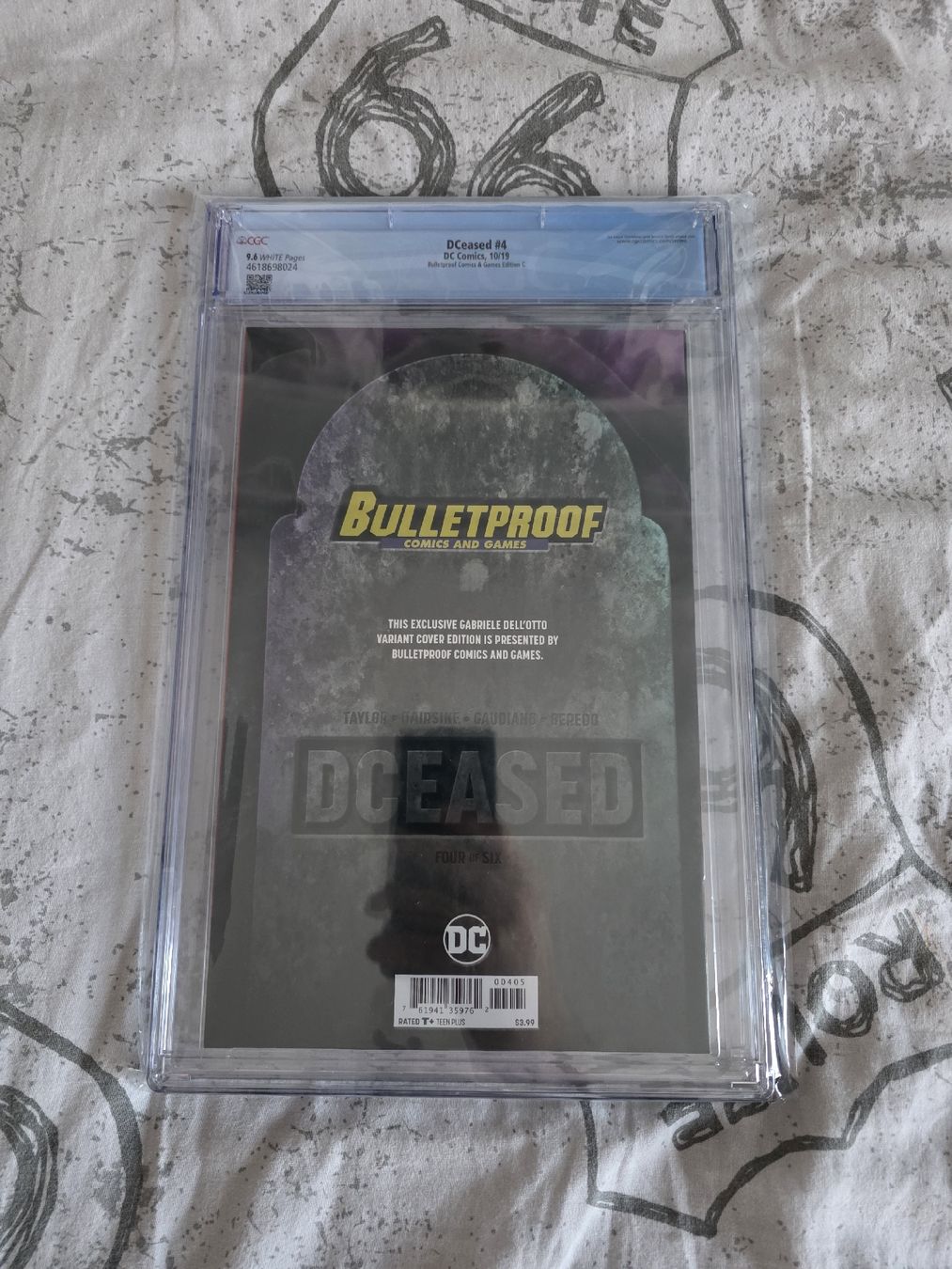Fumetti: DCeased #4 Virgin Variant CGC 9.6 – Nuovo e nell'imballaggio originale da Zürich venduto da Sams_FunkoandComics_ 3