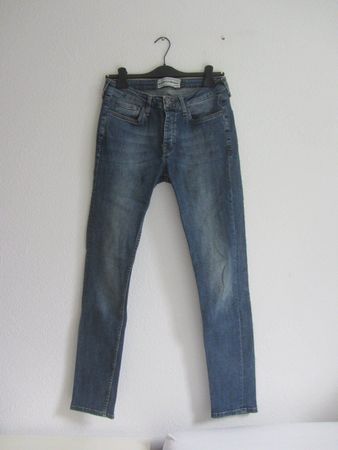 TOPMAN - Skinny Jeans blau W30