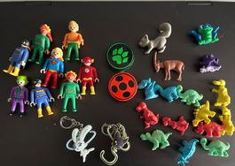 Sammelfiguren, Dösli, Schlüsselanhänger etc.