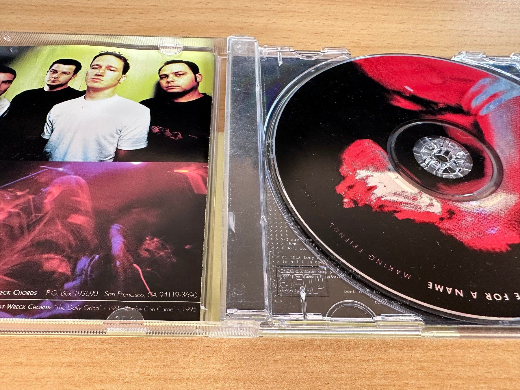 CD: No Use For A Name – Making Friends – Usato da Rikon im Tösstal venduto da Alpenmutz 2