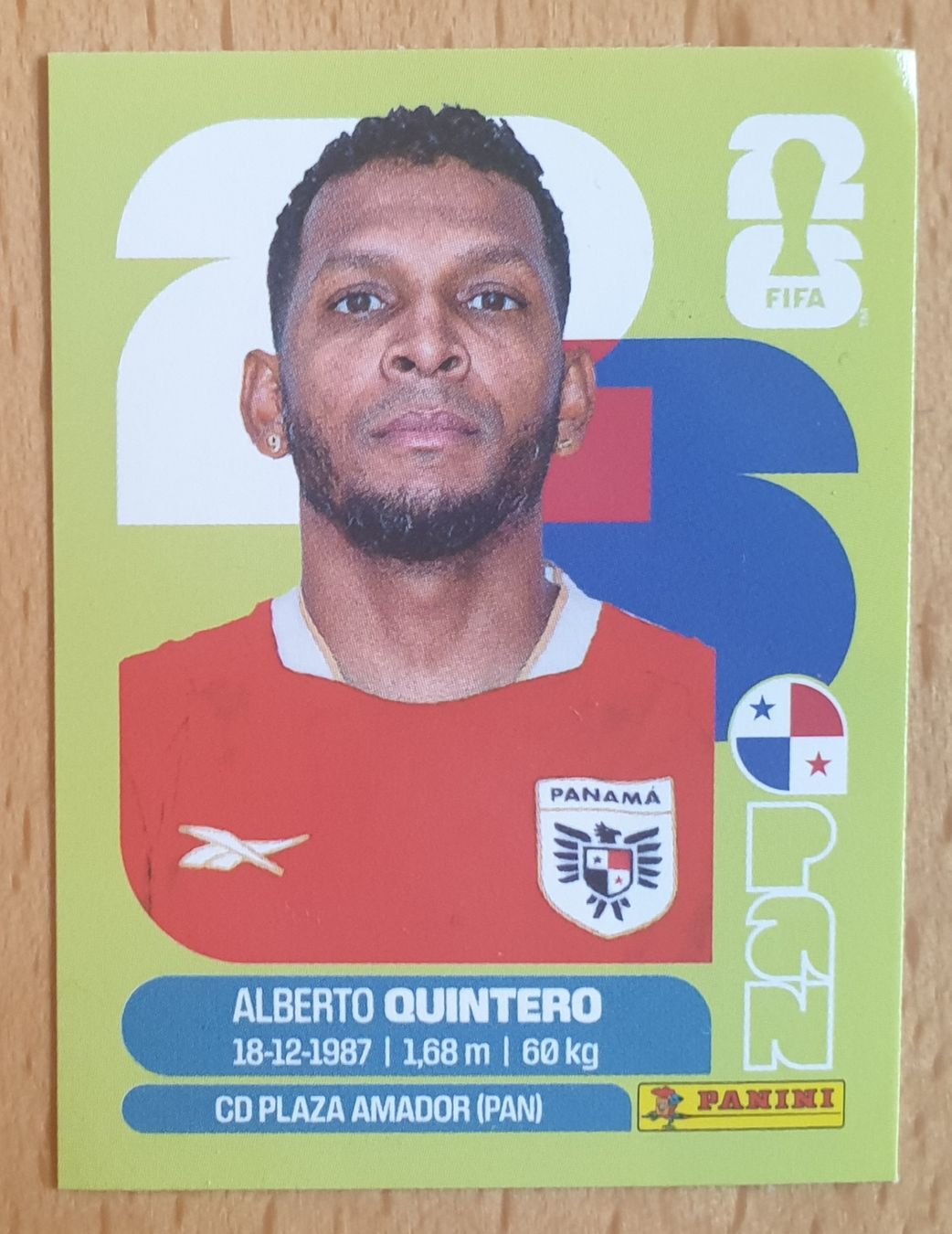 Panini Sammelbilder & Trading cards: Panini WM 2026 Panama ALBERTO QUINTERO 20 – Neu (gemäss Beschreibung) aus Einsiedeln von MGXX