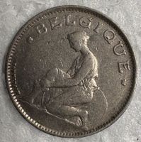 Münze, Belgien, Franc, 1928, SS+, Nickel