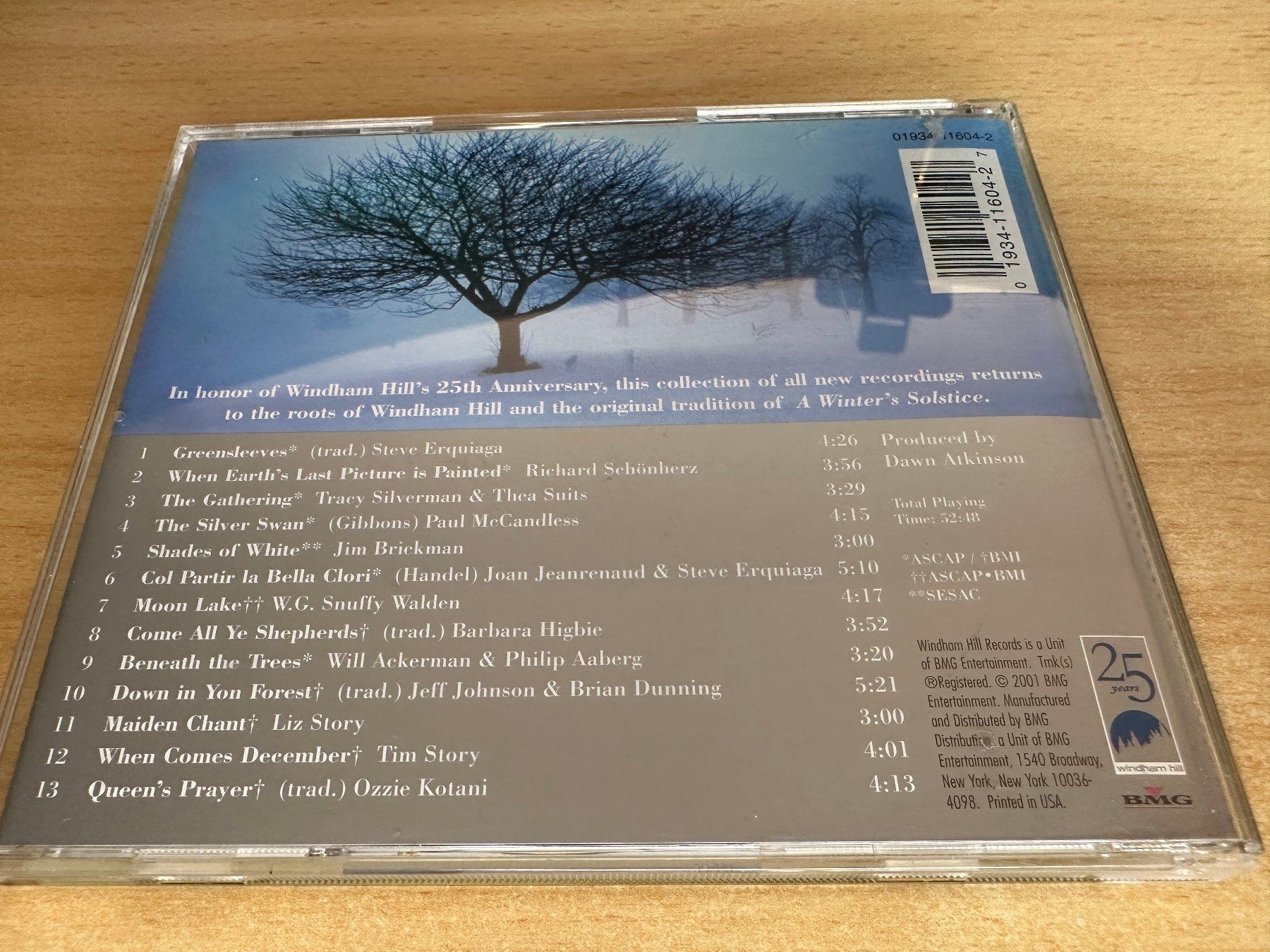 CD: A2 Various – A Winter's Solstice (Silver Anniversary Edition – Usato da Rikon im Tösstal venduto da Alpenmutz 1