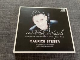 MAURICE STEGER: UNA FOLLIA DI NAPOLI (CD & DVD) *SIGNIERT!*