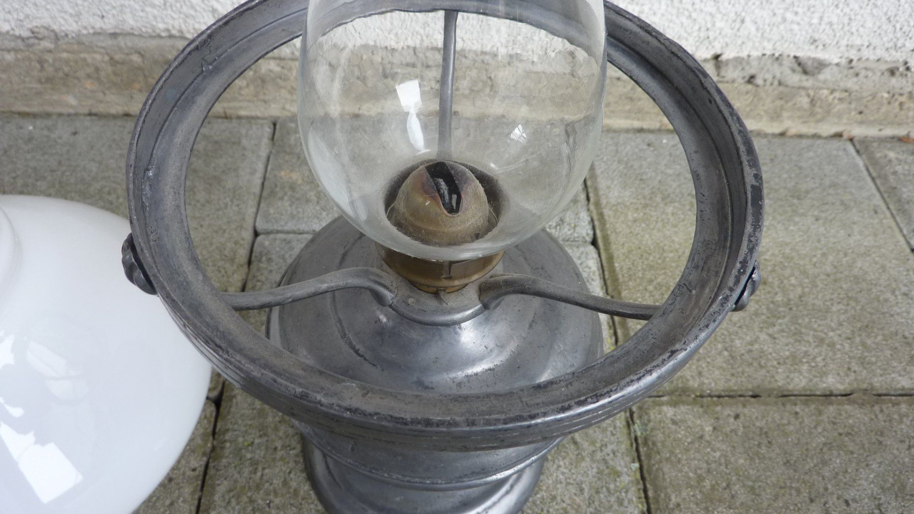 Lampade: fast neue petrollampe – Nuovo (secondo la descrizione) da Füllinsdorf venduto da pmarkus 2