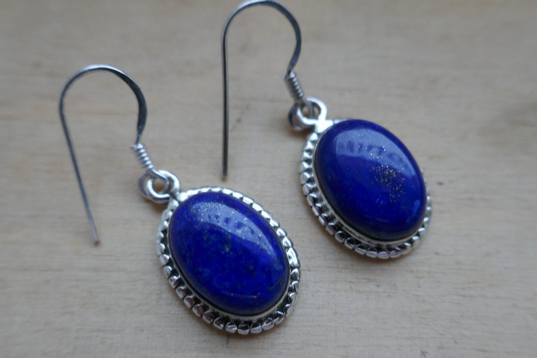Orecchini pendenti & Orecchini a lobo: Ohrringe in Silber mit Lapislazuli – Nuovo (secondo la descrizione) da Arboldswil venduto da estrella925 1