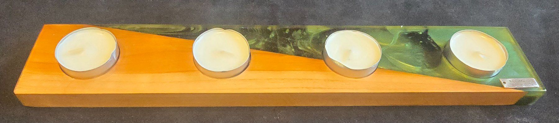 Bougeoirs: Kerzenbrett – Neuf (Voir description) à arboldswil par Maschine78