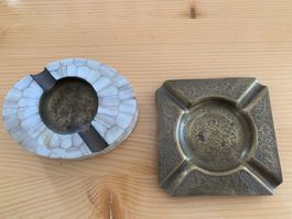 Aschenbecher (1 x Marokko + 1 x Malediven)