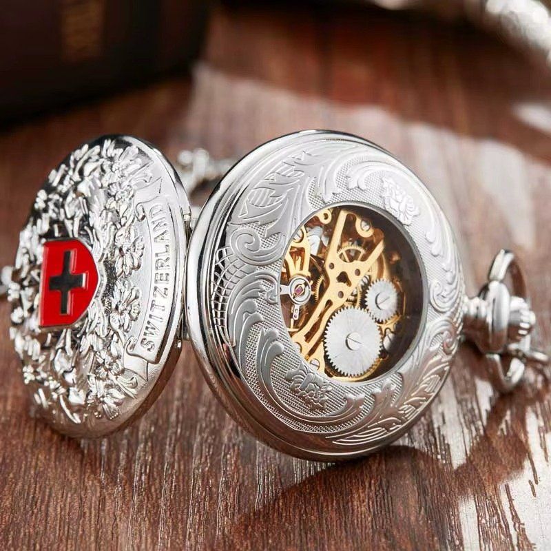 Orologi: Mechanische Taschenuhr – Nuovo e nell'imballaggio originale da Uerkheim venduto da Kaufoption 1