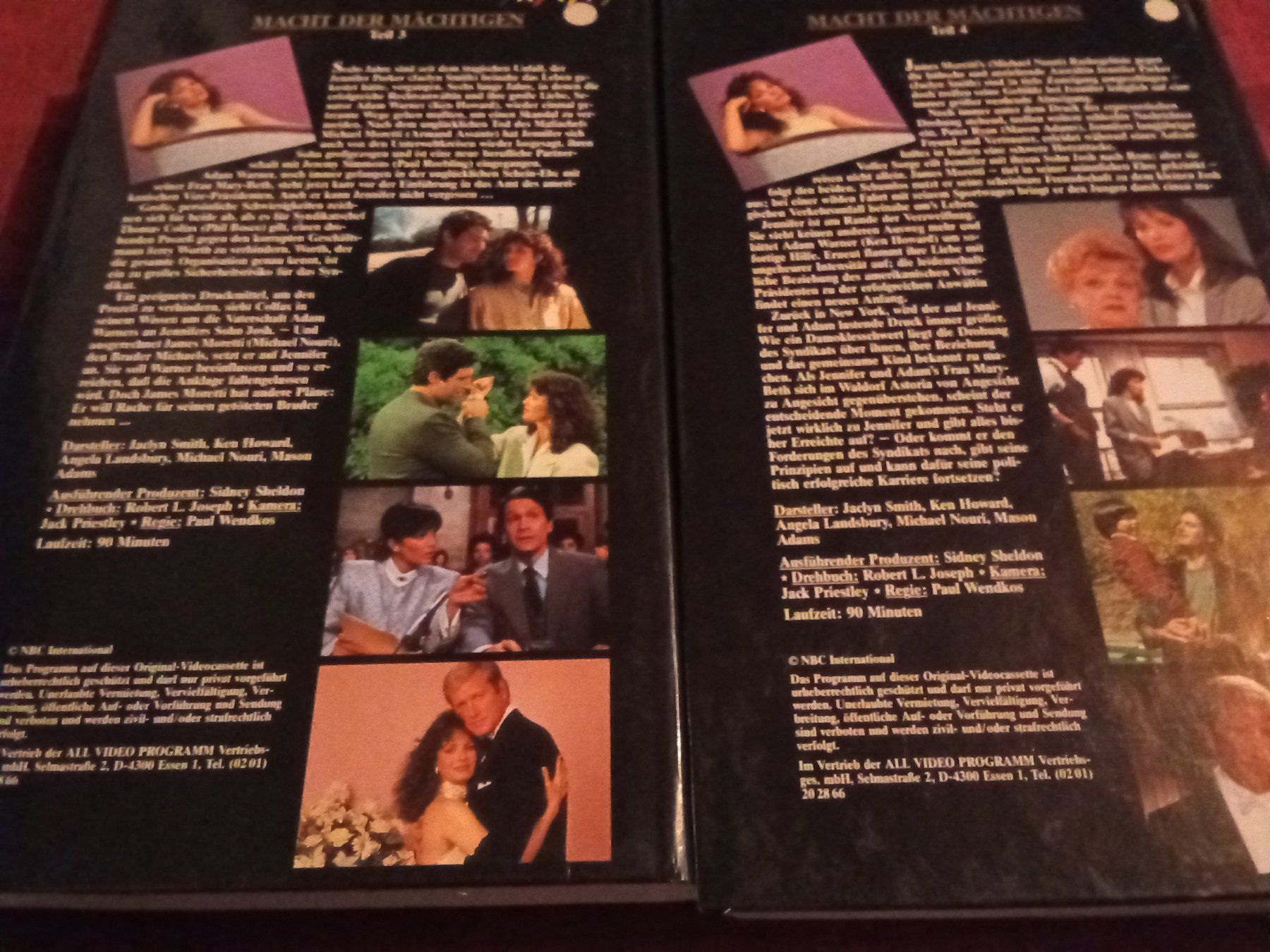 Tutti i VHS: Macht der Mächtigen Teil 1 - Teil 4 VHS – Usato da Remetschwil venduto da Hofiii 4