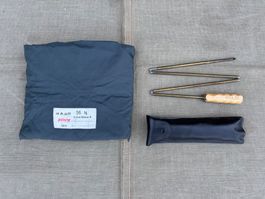 Erla Fix Putzstock und Ordonnanz Regenschutz