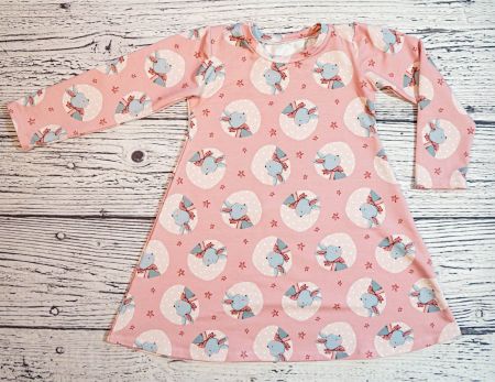 Sweat Kleid/Tunika - Hasen Gr.110 NEU