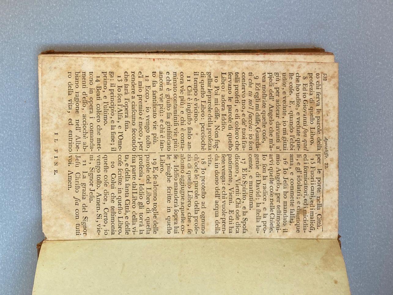 Livres: nuovo testamento  - 1812 – D'occasion à zürich par papalapa 3
