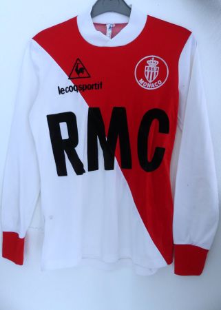 Home, Monaco 1981-82, Maillot vintage football, taille S