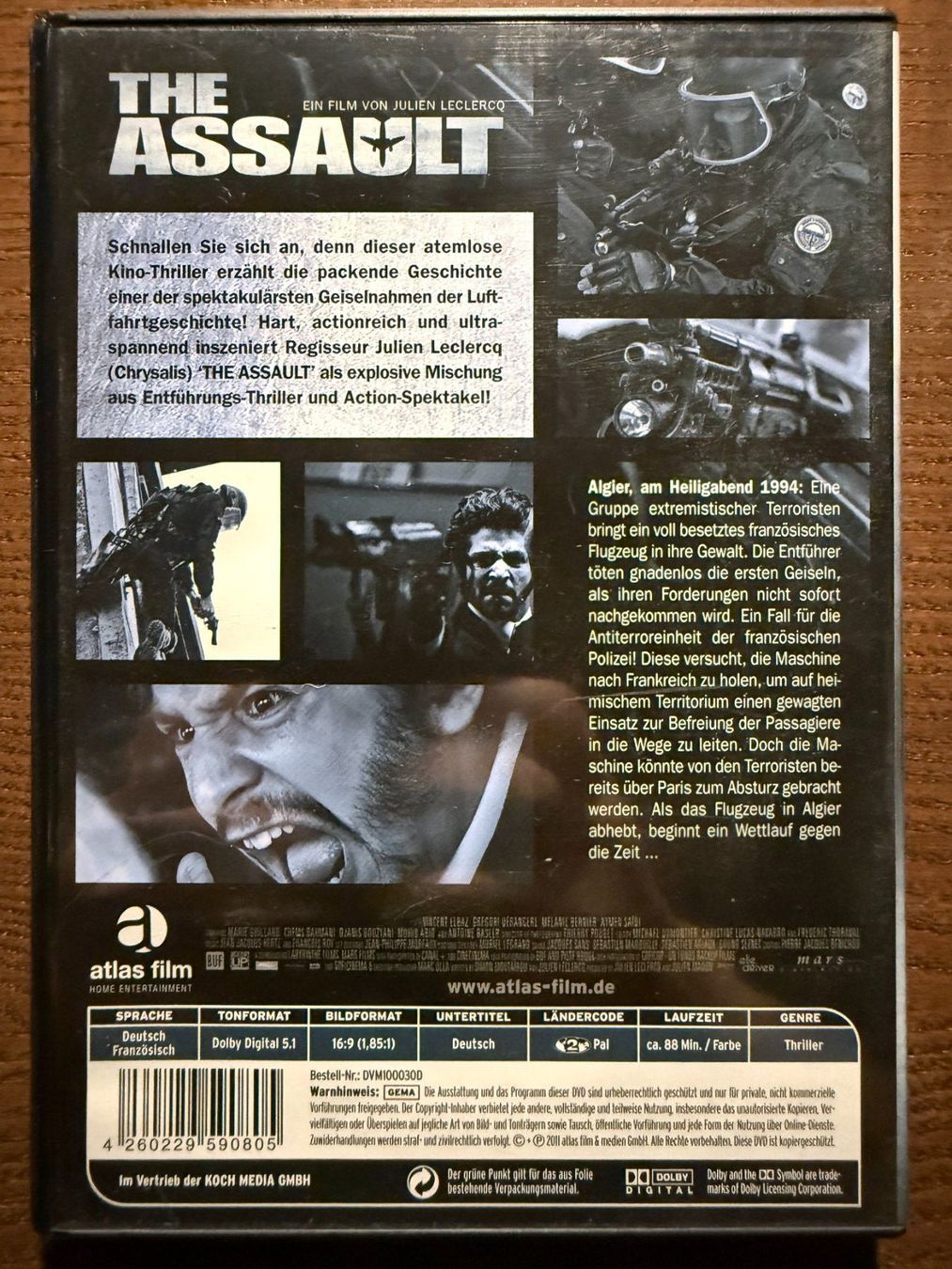 Tutti i DVDs: The Assault – Usato da Zürich venduto da FilmFreunde 1