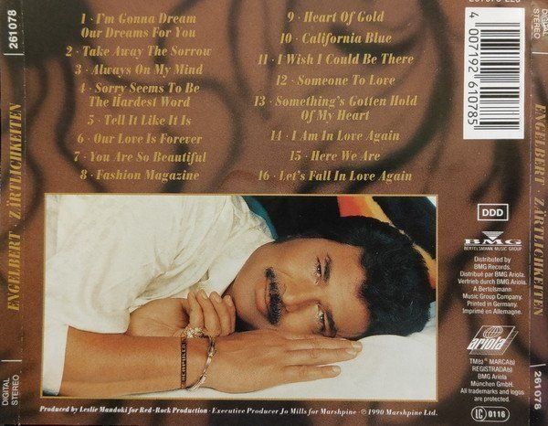 CDs: ENGELBERT (CD) Zärtlichkeiten  TOP-ZUSTAND! – Neu (gemäss Beschreibung) aus Zürich von Tarafo5 1