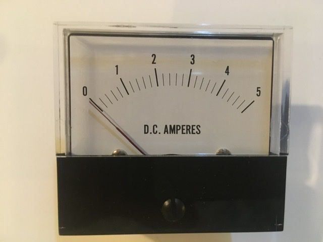 Misurare: Drehspulinstrument 0-5A DC – Nuovo e nell'imballaggio originale da Brugg AG venduto da Pedro4