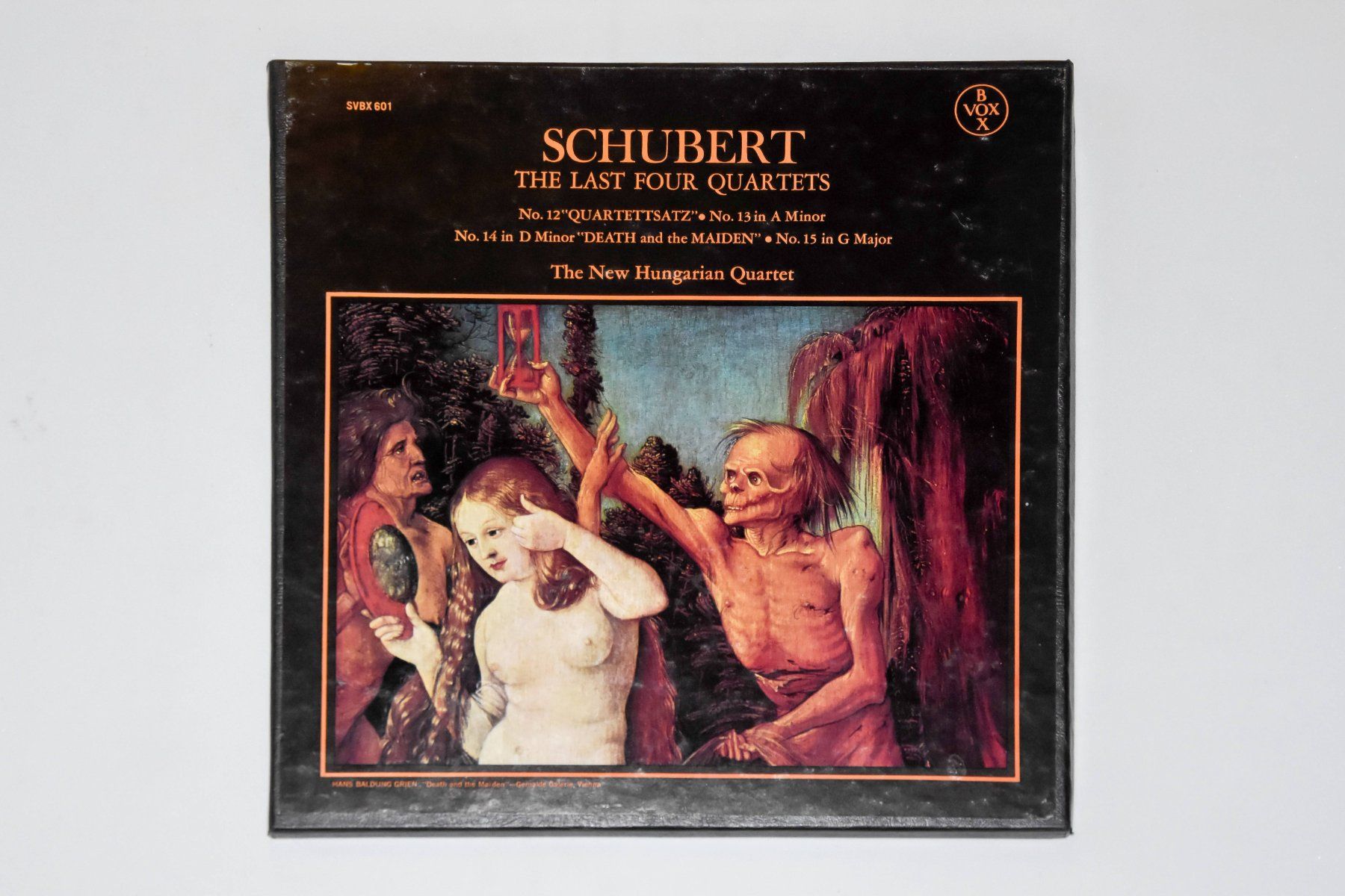 Dischi in vinile: Schubert - The Last Four Quartets (Coffret) – Usato da Belmont-sur-Yverdon venduto da ag97
