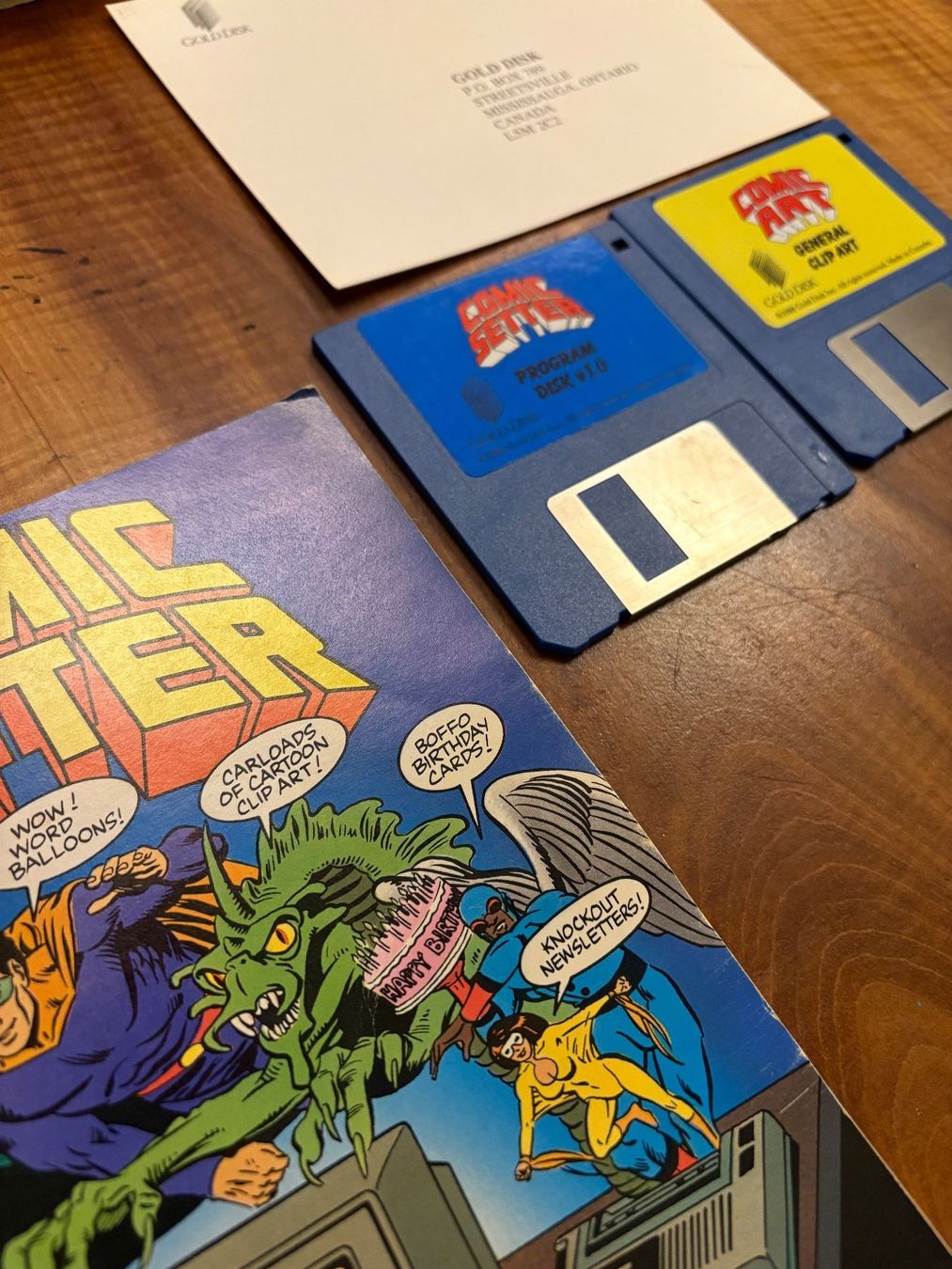 Software: Amiga Software: Comic Settler (komplett mit Handbuch) – Usato da Niederhasli venduto da Manuf0 2