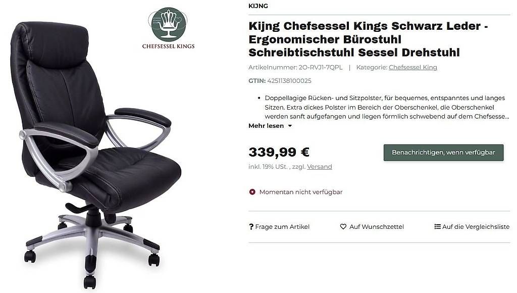 Sessel: Sessel Leder // Bürostühl – Gebraucht aus Wädenswil von FL90 3