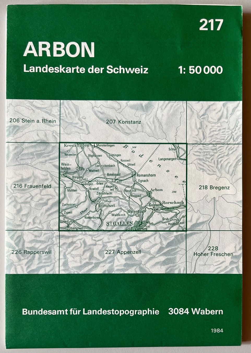 Cartine & Atlanti: Rorschach, Bregenz, Arbon, Bodensee, St. Margrethen, etc – Nuovo (secondo la descrizione) da Muttenz venduto da Golden_Times 2