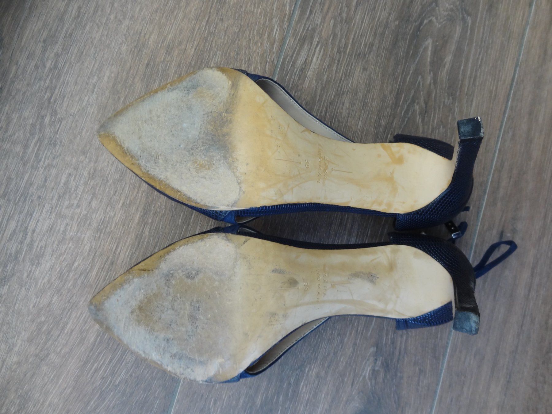 Zara Scarpe da donna: Chaussures à talons Zara taille 39 talons 8cm – Usato da Satigny venduto da salvatore73 5