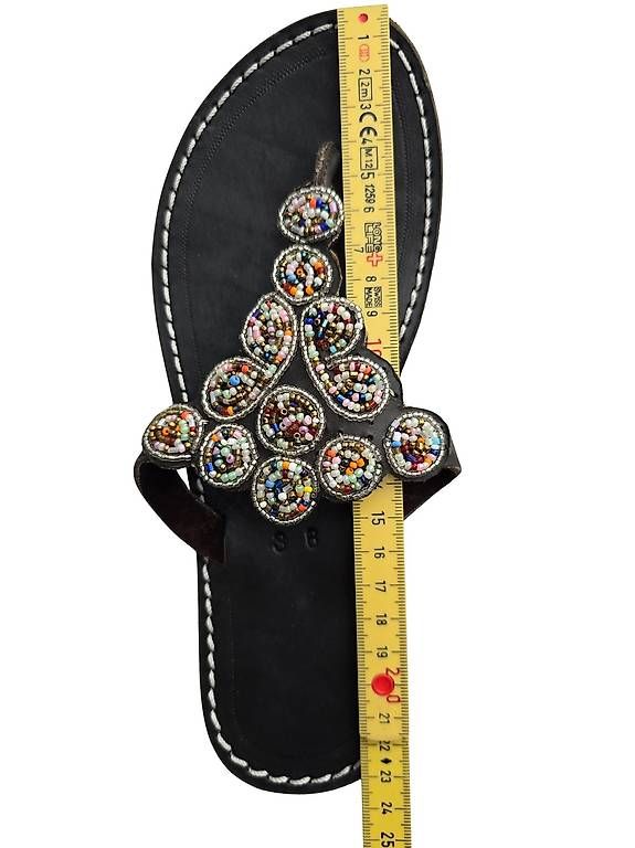 Chaussures femmes: Handgemachte Leder-Sandalen - Silber-Multicolor 36 🔥 50% – Neuf avec emballage d'origine à Brione s. Minusio par Littleninja 3