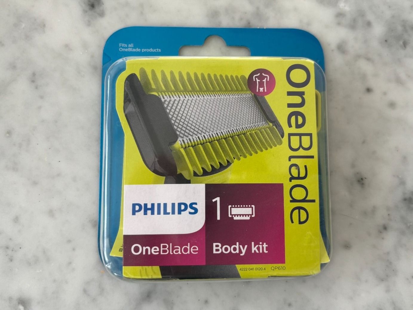 Philips Rasierapparate & Rasierklingen: Philips OneBlade Bodykit - Rasierklinge NEU – Neu und originalverpackt aus Brunnen von