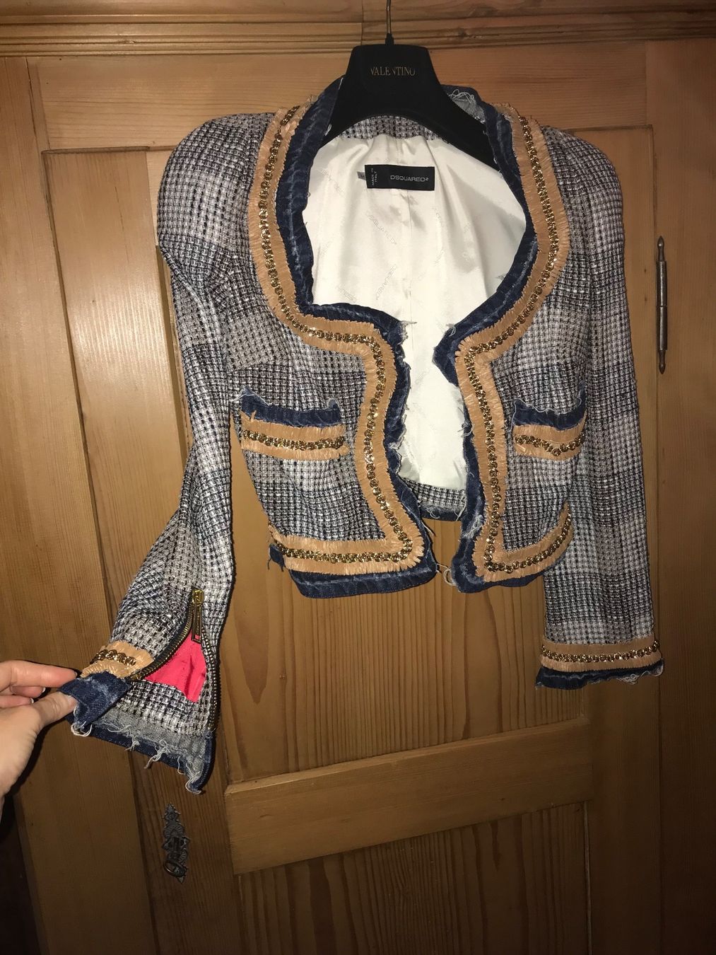 Dsquared2 Giacche: Dsquared2 Bouclé Jacke – Nuovo (secondo la descrizione) da Uster venduto da Charis5 5