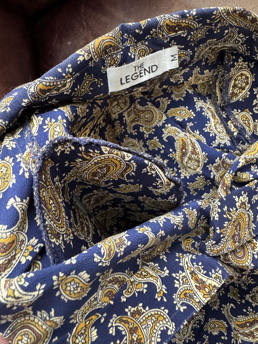 Camicette: Vintage 100% Seide Hemd Bluse – Usato da Obfelden venduto da cesarina10 8