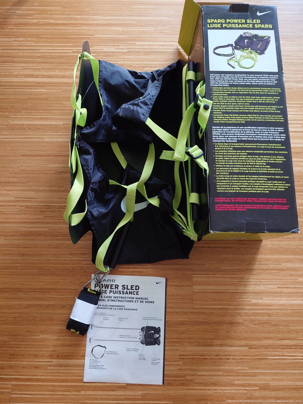 Schlitteln: Gewichtsschlitten Sprint "Nike SPARQ Power Sled" neu – Neu und originalverpackt aus Zürich von Eeriness82 2