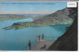 Bürgenstock - Ausblick vom Känzeli, am Felsenweg auf Rigi