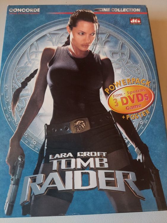 Lara Croft Tomb Raider DVD Powerpack 3 DVDs Game Kaufen auf Ricardo