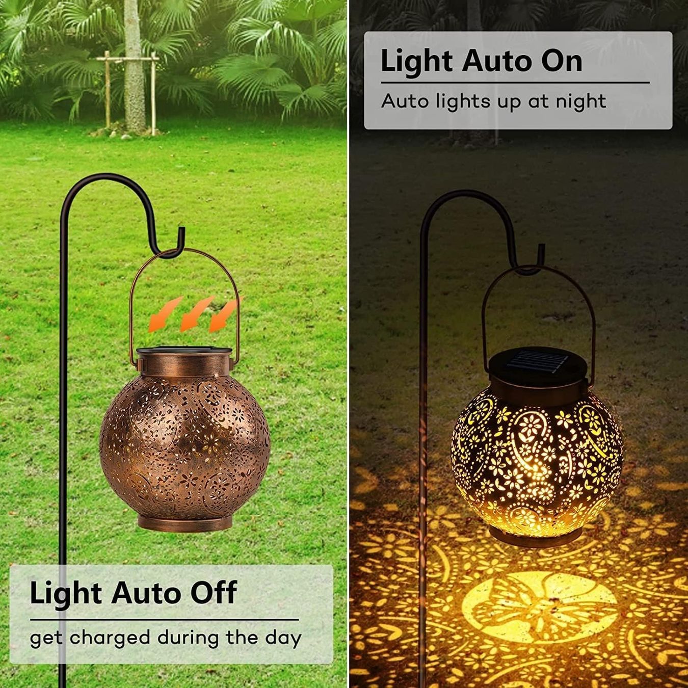 Lanterne: 2x Solarlaterne 2er Set IP65 LED – Nuovo e nell'imballaggio originale da Nuglar venduto da SmartLiving24 1
