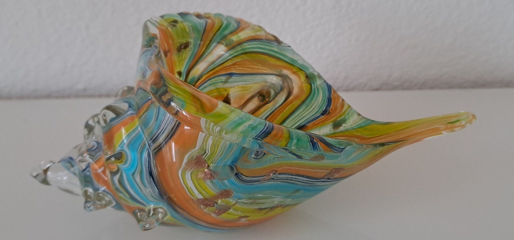 Murano Statuette: Wunderschöne Muschel aus Muranoglas – Usato da Wallisellen venduto da prada008