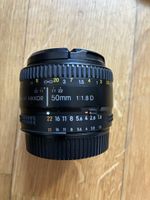 AF NIKKOR 50mm 1:1.8 D Objektiv guter Zustand