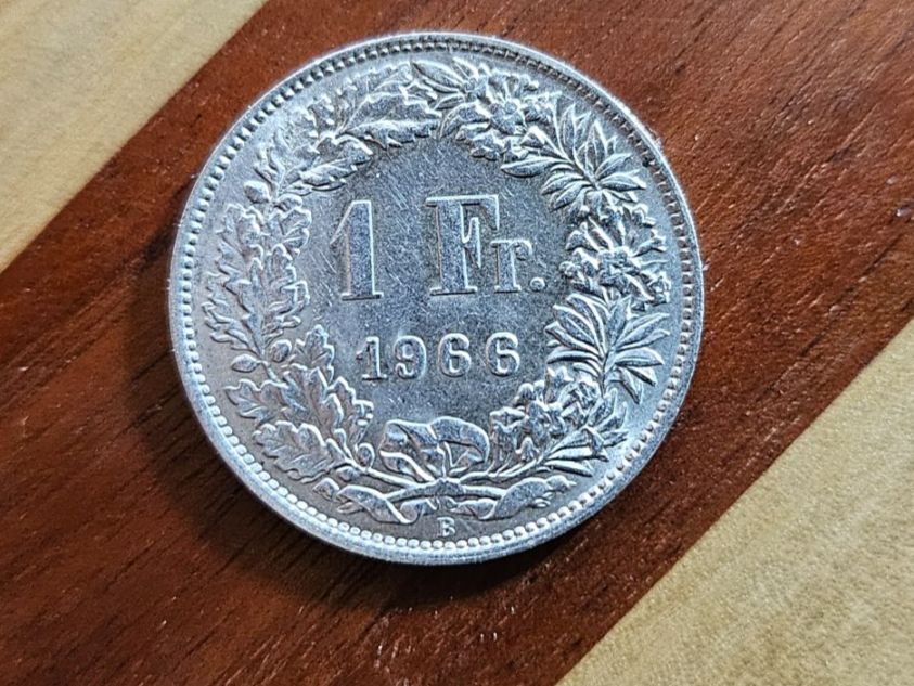 Tutti le monete: 1 Franken - 1966 Silber Top – Usato da Escholzmatt venduto da Lagano 2