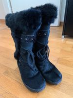 OSCAR SPORT Winterstiefel schwarz mit Fell Gr. 37